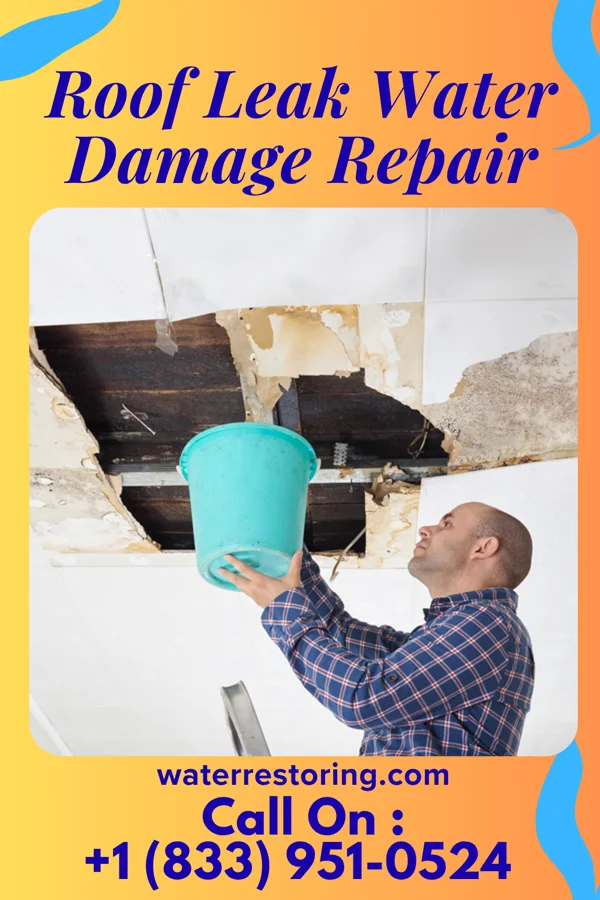 Roof Leak Water Damage Repair in West Marion, NC